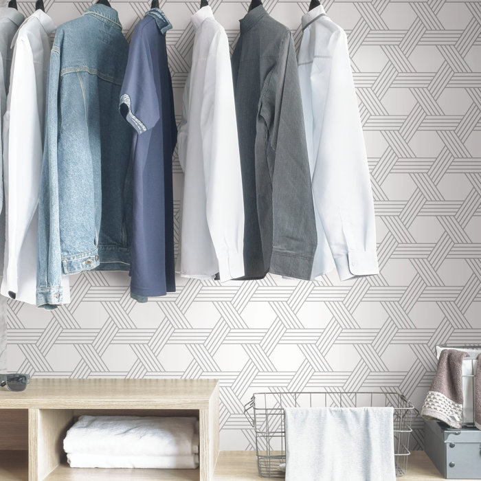 Scott Living Peel & Stick Geometric Wallpaper & Reviews Wayfair